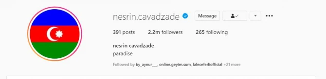 Nəsrin Cavadzadə Azərbaycana belə dəstək oldu - FOTO