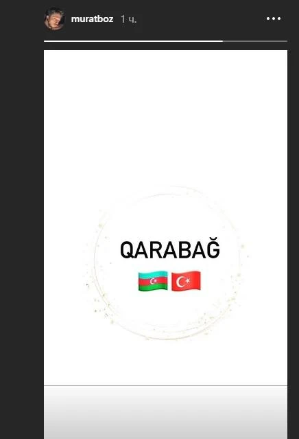 Murat Boz Azərbaycana belə dəstək oldu - FOTO