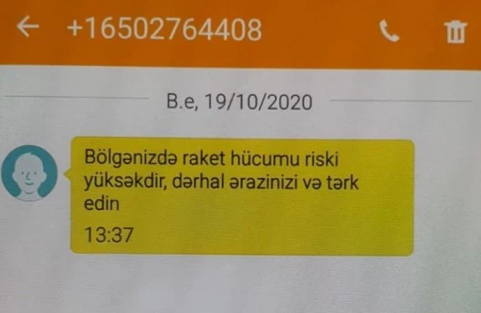 Vətəndaşlara gələn bu SMS-lə bağlı - RƏSMİ AÇIQLAMA