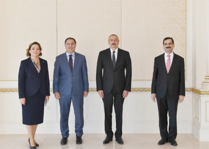 İlham Əliyev Türkiyənin Baş Ombudsmanını qəbul edib - FOTO - YENİLƏNİB