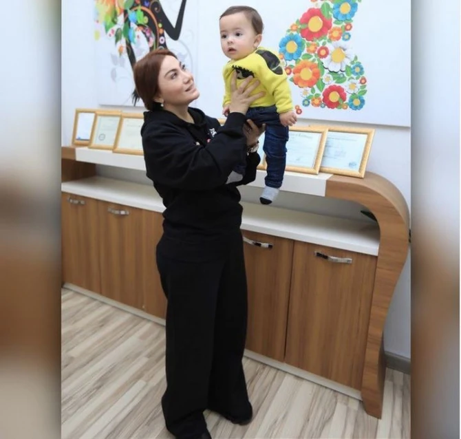 Şəhid Elşadın ikinci övladı dünyaya gələcək - FOTO