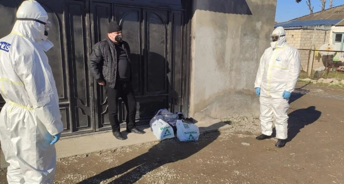 Evlərini tərk edən koronaviruslu xəstələr polis tərəfindən saxlanıldı - FOTO