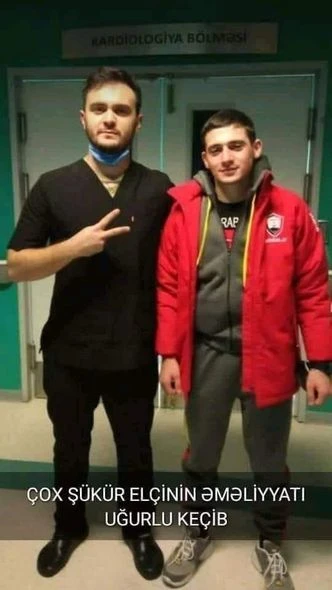 Ürəyindən yaralanmış qazimiz Elçindən sevindirici xəbər - FOTO