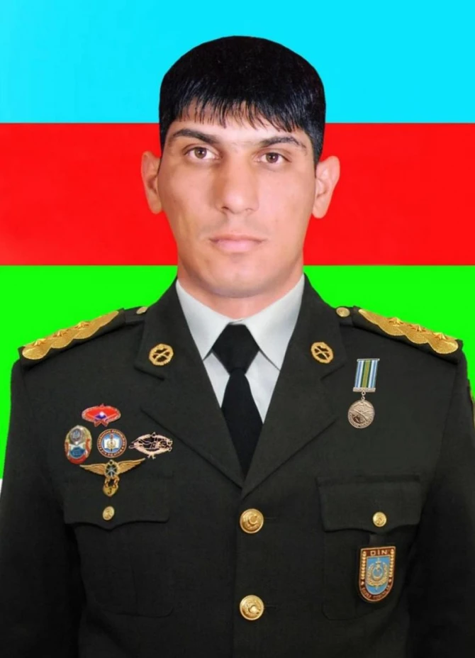 DİN-nin Şuşa istiqamətində şəhid olan baş leytenantı - FOTO