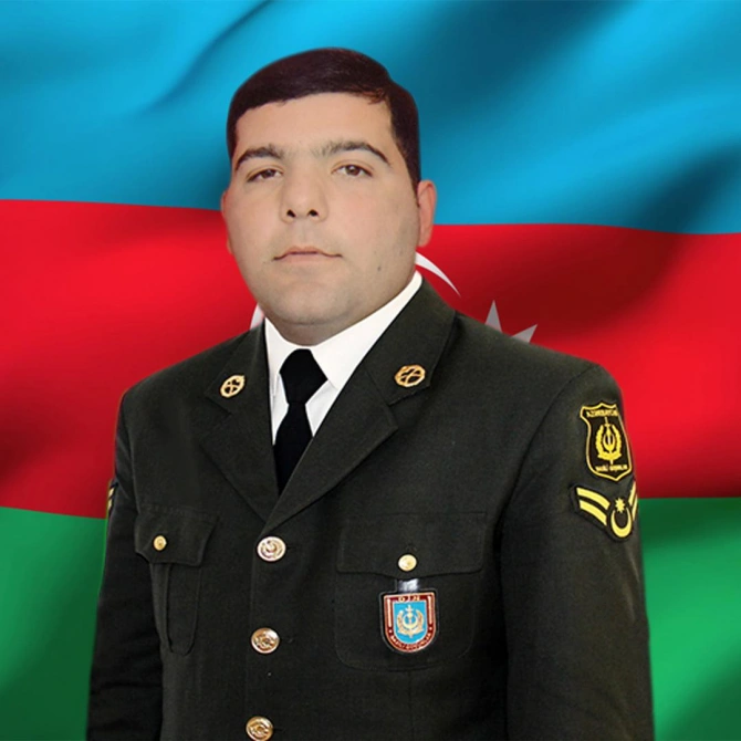 Füzuli istiqamətində döyüşdə şəhid olan Daxili Qoşunların giziri - FOTO
