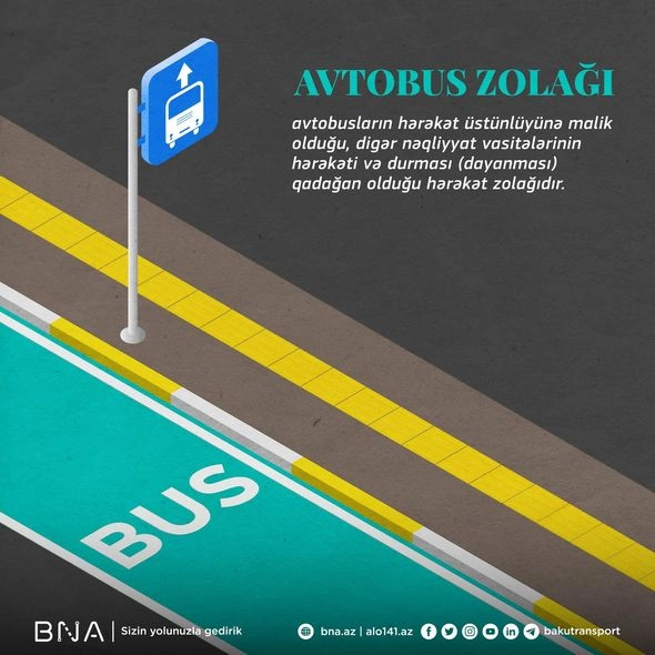 Bakıda yeni yol nişanları qoyulacaq - RƏSMİ - FOTO
