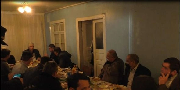 Göyçayda toy edənlər polis şöbəsinə aparıldı - FOTO