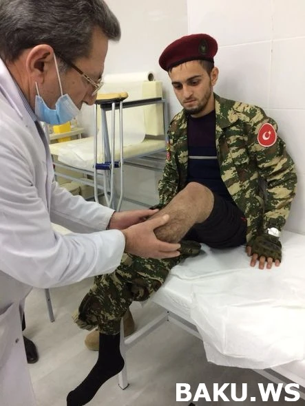 Daha bir qazimiz yüksək texnologiyalı protezlə təmin edilir - FOTO