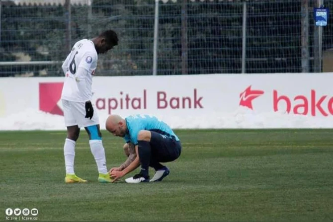Azərbaycan çempionatındakı jest Rusiya KİV-in gündəmində - FOTO