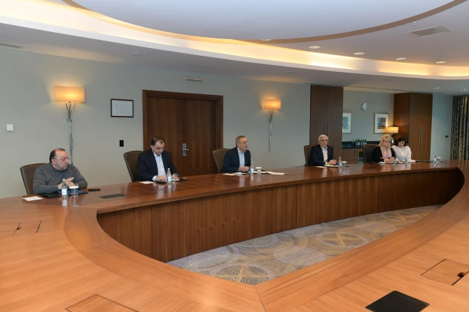 Nazir İKT şirkətlərinin nümayəndələri ilə görüşüb - FOTO