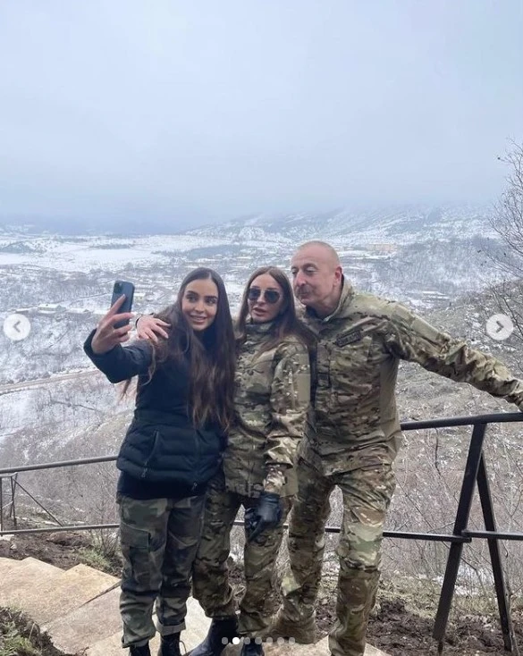 Leyla Əliyeva da Füzuli və Xocavənd səfərindən görüntülər paylaşdı  - FOTO