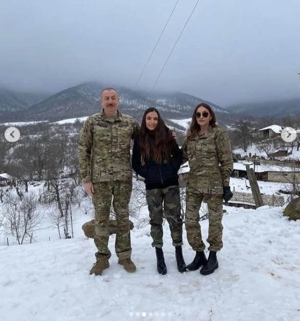 Leyla Əliyeva da Füzuli və Xocavənd səfərindən görüntülər paylaşdı  - FOTO