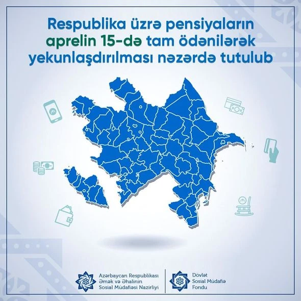 Respublika üzrə pensiyaların tam ödənilmə vaxtı AÇIQLANDI - FOTO