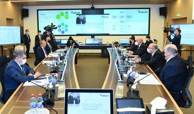 Dövlət Neft Şirkətinin Müşahidə Şurasının növbəti iclası keçirilib - FOTO Dövlət Neft Şirkətinin Müşahidə Şurasının növbəti iclası keçirilib - FOTO