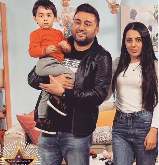Bu da Müşviq Şahverdiyevin həyat yoldaşı və övladı - FOTO