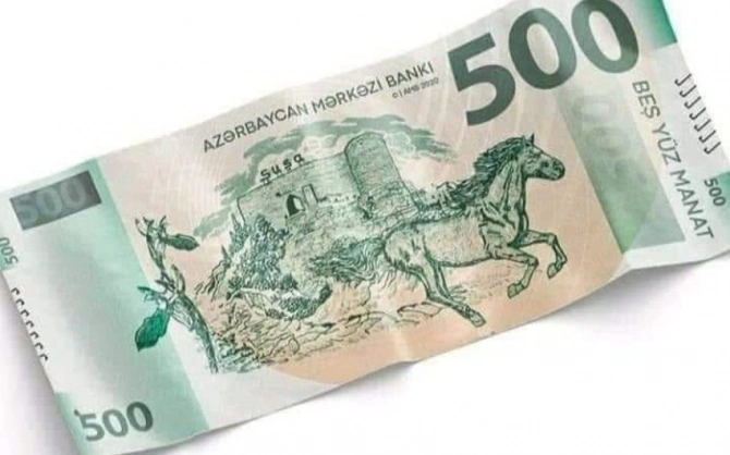 500 manatlıq pul nişanı xəbərləri ilə bağlı RƏSMİ AÇIQLAMA - FOTO