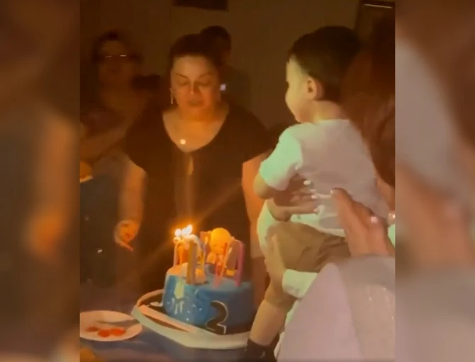 Natavan oğlunun ad gününü qeyd etdi - FOTO