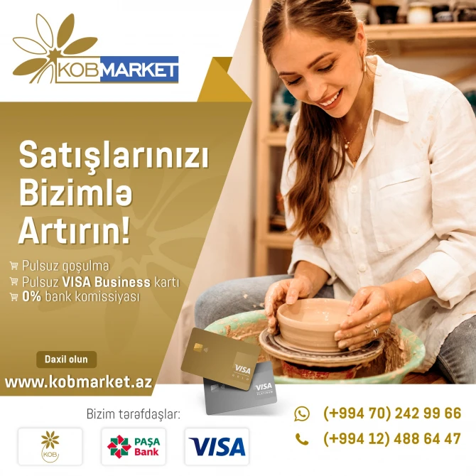 Kobmarket.az – новое слово в электронной коммерции Азербайджана - ВИДЕО