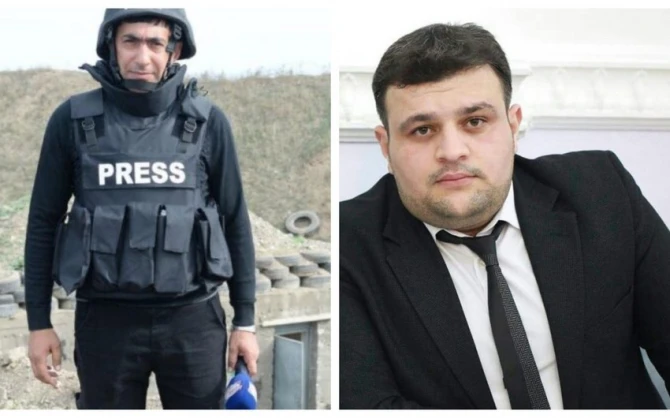 “Azərtac”ın müxbiri və AzTV-nin operatoru minaya düşərək vəfat etdi - FOTO