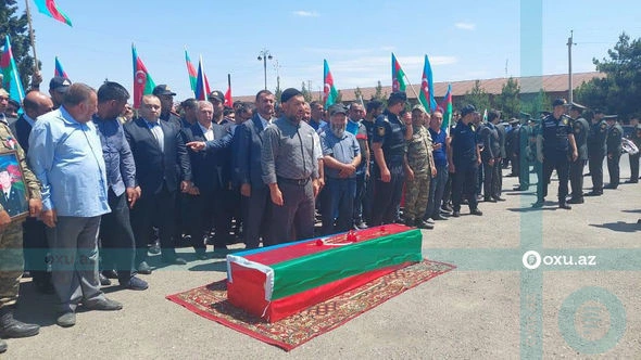 Şəhidimiz dəfn edildi - YENİLƏNİB - FOTO