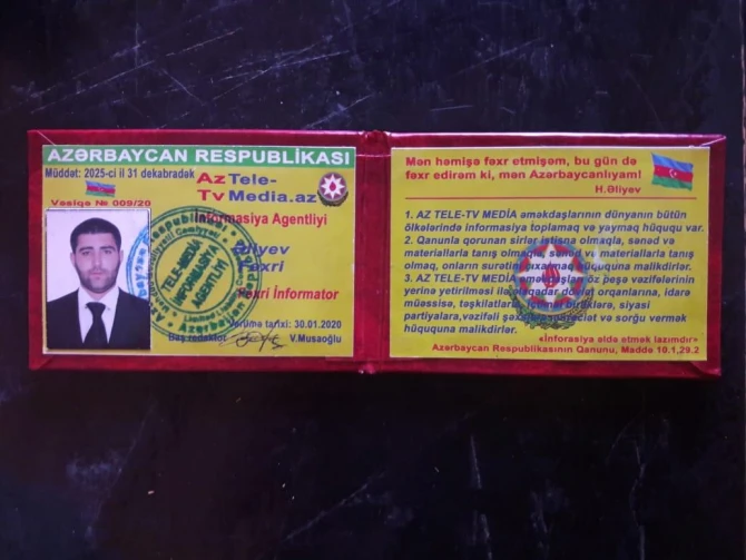 Şantaj yolu ilə pul tələb edən saxta jurnalist saxlanılıb - FOTO