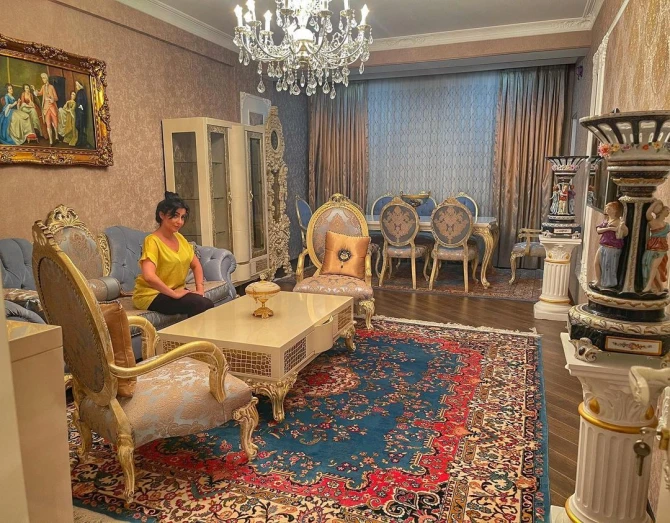 Afət Fərmanqızının dəbdəbəli evi hələ çox danışılacaq - FOTO