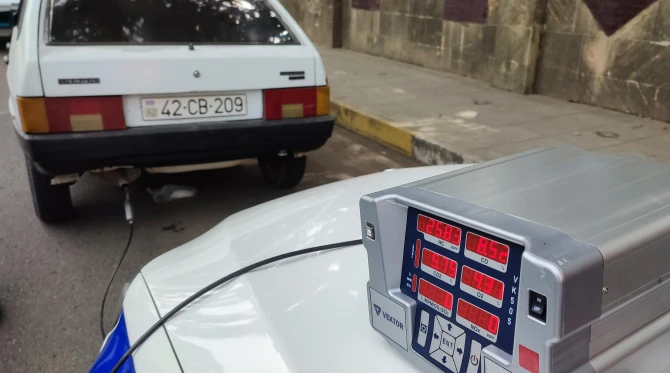 Keçidlərdə piyadalara yol verməyən sürücülər cərimələnib - FOTO