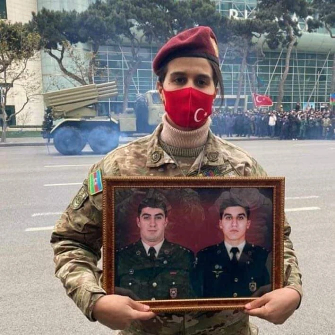 İlham Əliyev və Mehriban Əliyevanın şəkillərini tutduğu şəhidlər kimlərdir? - FOTO