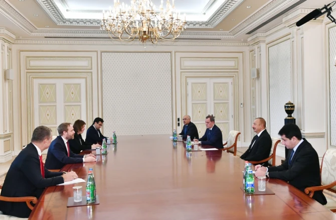 Prezident İlham Əliyev Çex Respublikasının Xarici İşlər nazirini qəbul edib - FOTO - YENİLƏNİB