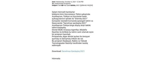 Vətəndaşların NƏZƏRİNƏ: “Hərbi təlimlərin keçirildiyi barədə saxta məktublar göndərilir” - FOTO