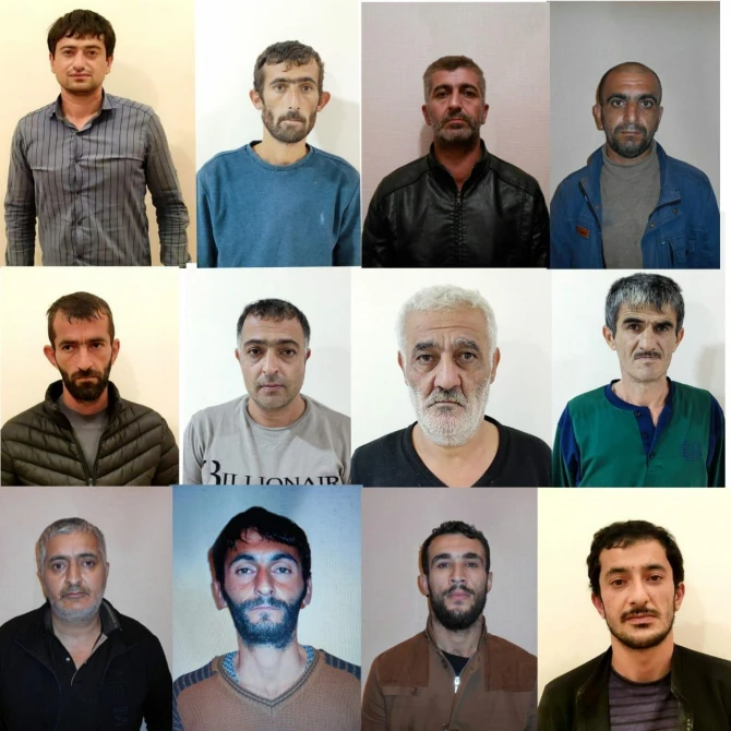 Lənkəranda böyük əməliyyat - 13 nəfər saxlanılıb - FOTO