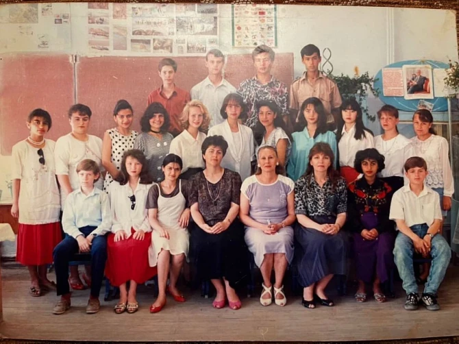 Natavan Həbibi 5-ci sinif görüntüsünü paylaşdı - FOTO
