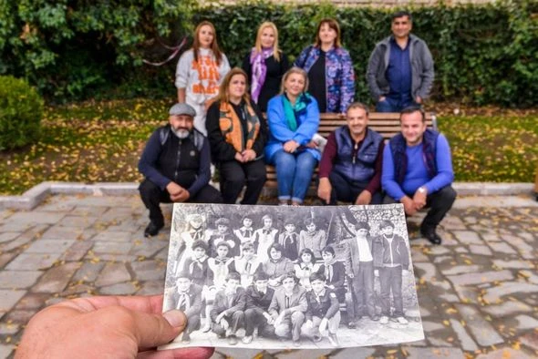 30 il sonra Şuşada görüşən sinif yoldaşları - FOTO