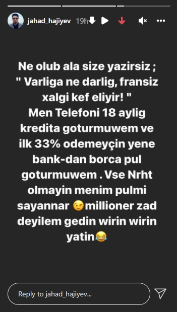 Brilliant Dadaşovanın oğlu: 