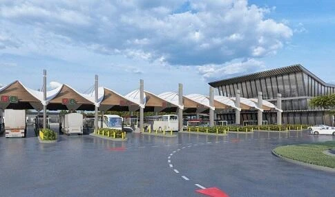 “Xanoba” gömrük postunda tikinti işləri 60-90 faiz görülüb - FOTO