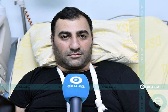 Helikopter qəzasında yaralanan zabitlər hadisə barədə DANIŞDILAR - FOTO