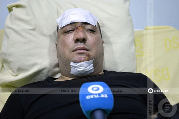 Helikopter qəzasında yaralanan zabitlər hadisə barədə DANIŞDILAR - FOTO
