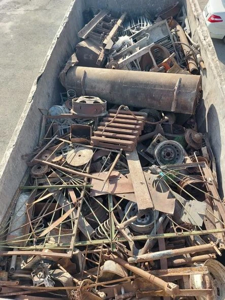 Cəbrayıldan 10 tona yaxın metal aparmaq istəyən şəxslər həbs edildi - FOTO