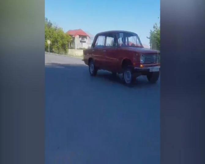 Avtoxuliqanlıq edən sürücü həbs olunub - FOTO Avtoxuliqanlıq edən sürücü həbs olunub - FOTO