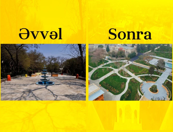 Bir vaxtlar acınacaqlı durumda olan “Luna Park”ın MÖHTƏŞƏM İNDİKİ HALI - FOTO