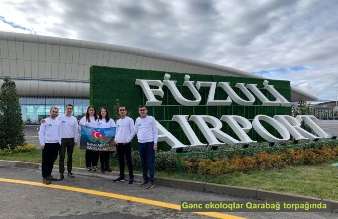 İşğaldan azad edilmiş torpaqlarımızda ekoloji araşdırmalara SOCAR-ın gənc ekoloqları da qoşulub