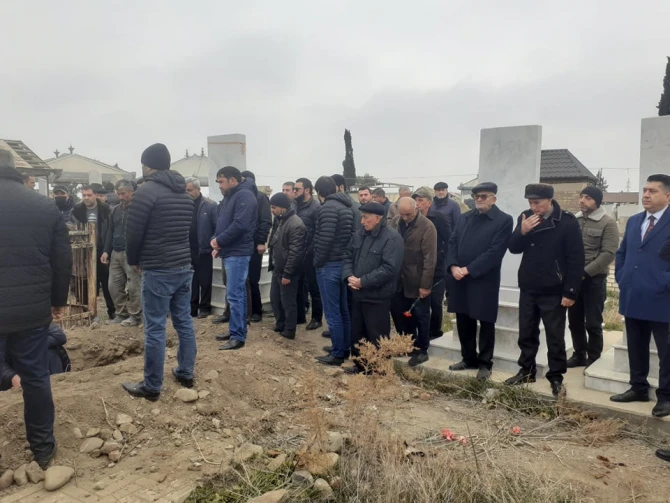Novruz Qartal İmamzadə qəbristanlığında dəfn olundu - FOTO - YENİLƏNİB