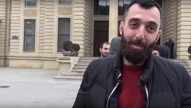 Bakıda Türkiyənin Dövlət Bayrağına hörmətsizlik edən şəxs saxlanılıb