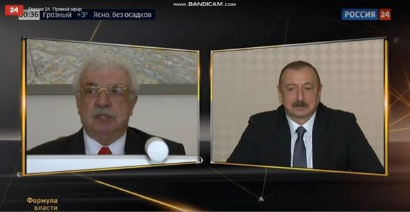 “Rossiya 24” telekanalında müstəqilliyimizin bərpasının 30 illiyinə həsr olunmuş veriliş yayımlanıb - FOTO