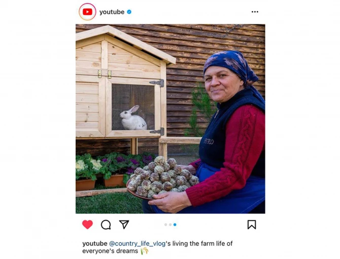 Youtubun rəsmi səhifəsində azərbaycanlı aşpazla bağlı paylaşım edilib - FOTO