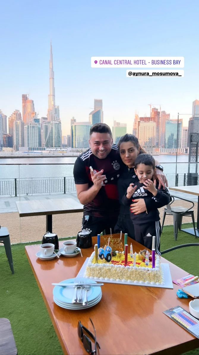 Müşviq Şahverdiyev oğlunun ad gününü Dubayda qeyd etdi - FOTO/VİDEO