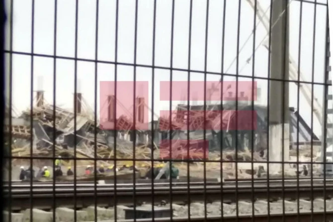 В Баку рухнуло строящееся здание, есть пострадавшие - ОБНОВЛЕНО + ВИДЕО