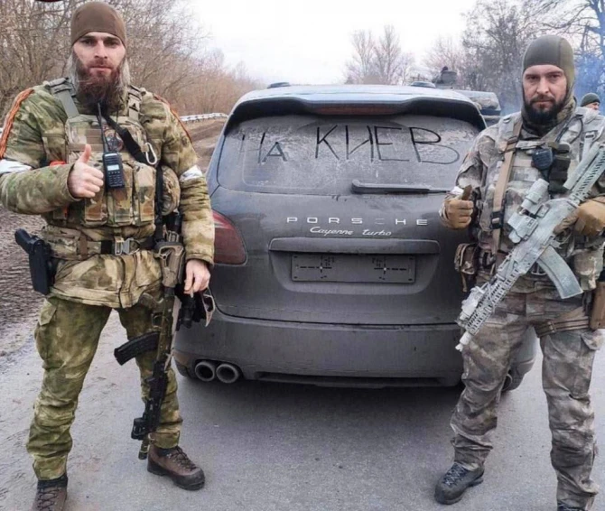 Помощник Кадырова продвигается в сторону Киева - ФОТО