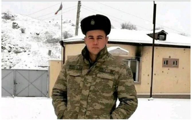 Azərbaycan Ordusunun əsgəri avtomobil qəzasında həlak olub - FOTO