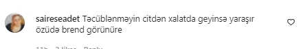 Aygün Kazımovadan yazdılar: 